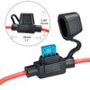 E-TING 14 Gauge Fuse Holder - 14 AWG Inline Fuse