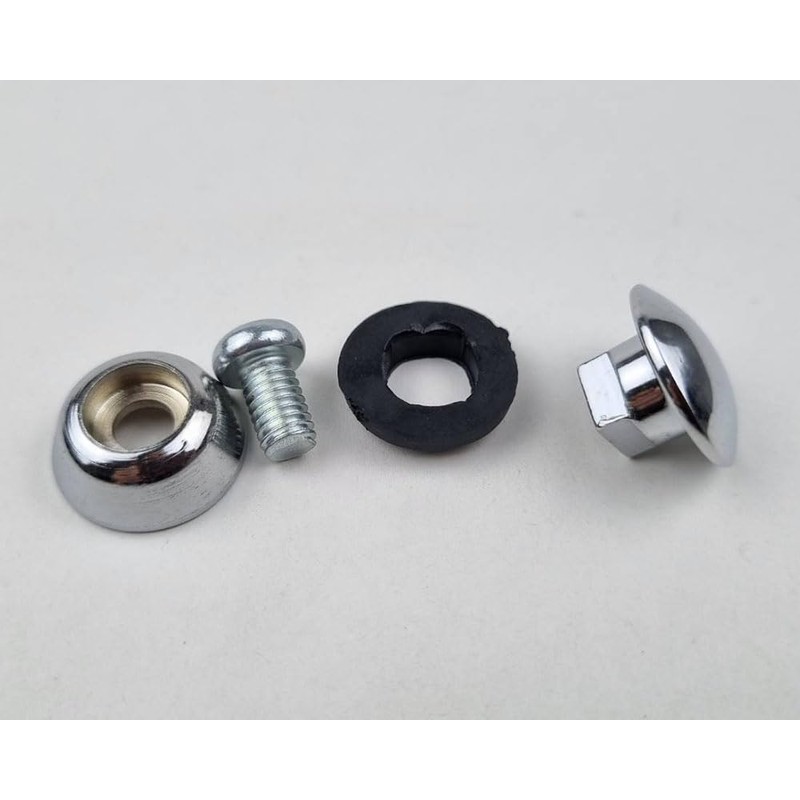 Replacement Rear Window Latch Bolt Nut Screw Black Cab Glass