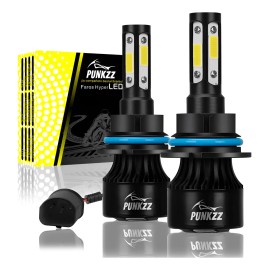 Kit De Faros Led Delanteros De 4 Lados H4 H13 9004 9007 Luz