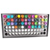 YUNLAIGOTOP Tattoo Pigment Ink Bottles Holder, 78 Holes Pigment Ink
