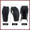 HEROFFIX Car Faux Leather Gear Shift Knob Cover Black with