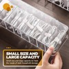 Operitacx Plastic Cable Management Box with Compartments Durable Organizer for