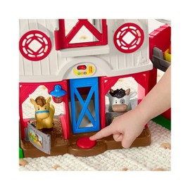 Fisher-Price Little People Toddler Learning Toy Caring for Animals Farm Electronic Playset for Preschool Pretend Play Kids Ages 1+ Years