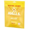 Halls Halls Relief Honey Lemon Cough Drops, Value Pack, 140