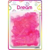 Dream World Self Hinge Barrette Ribbon Pink Mix 24 Piece