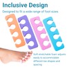 Toe Separators - Soft Two Tone Toe Spacers - Great
