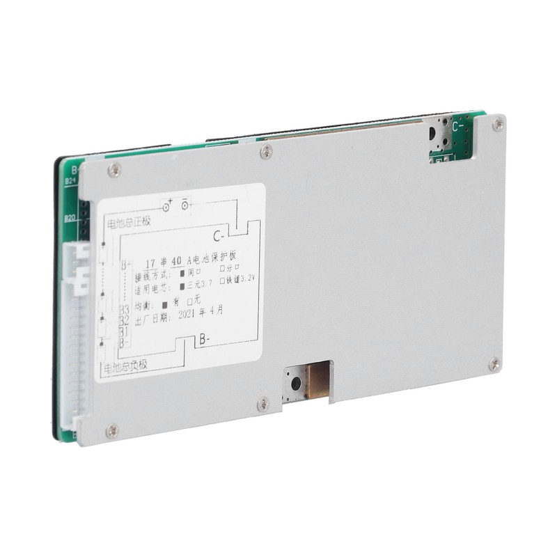 Lithium Battery Protection Board 17Series Multiple Protective Functions BMS Protection