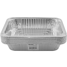 Jetfoil Aluminum Foil Steam Table Pans, Half Size Deep, 9x13 Pans by Blue Sky