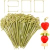 SEANSDA 1200PCS Cocktail Picks Set, Handmade Fancy Toothpicks for Appetizers,