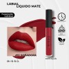 Labial Liquido Mate Bissu Larga Duración Alta Cobertura