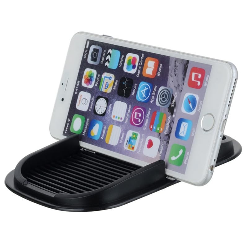 Car Dashboard Non-Slip Mat with Large Slot Phone Holder, Interior