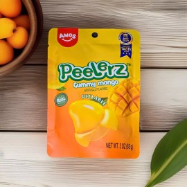 Amos Peelerz Gummy Mango Peelable Gummies TikTok Viral Candy 3 OZ