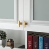 Haliwu 10 Pack Gold Cabinet Knobs,Brass Cabinet Knobs Kitchen Cabinet