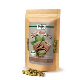 Biojoy Organic Pistachios Raw (250 g), Peeled and Unsalted, Pistachio Kernels without Additives