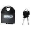 Mammoth Closed Shackle Padlock Hardened Steel Pin 62mm Body Motorcycle