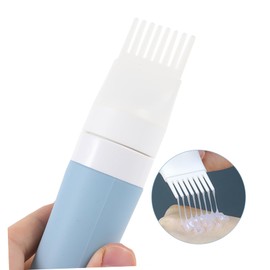 BIUDECO 3 pcs lotion bottle applicator hair portable pp Multifunction tool root bottle for hair scalp Bottled Comb hair coloring bottle comb hair dyeing applicator bottle