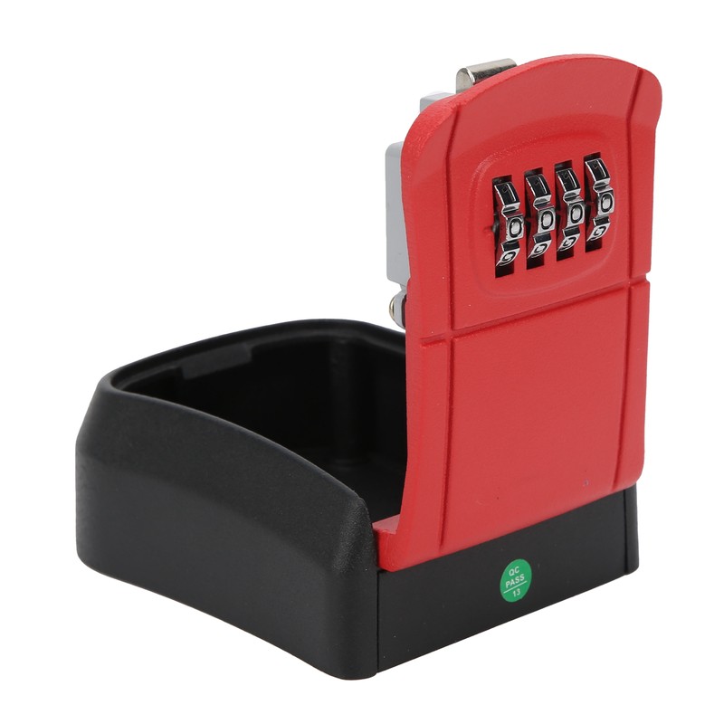 Key Lock Box 4Digit Combination Password WallMounted Outdoor Storage for