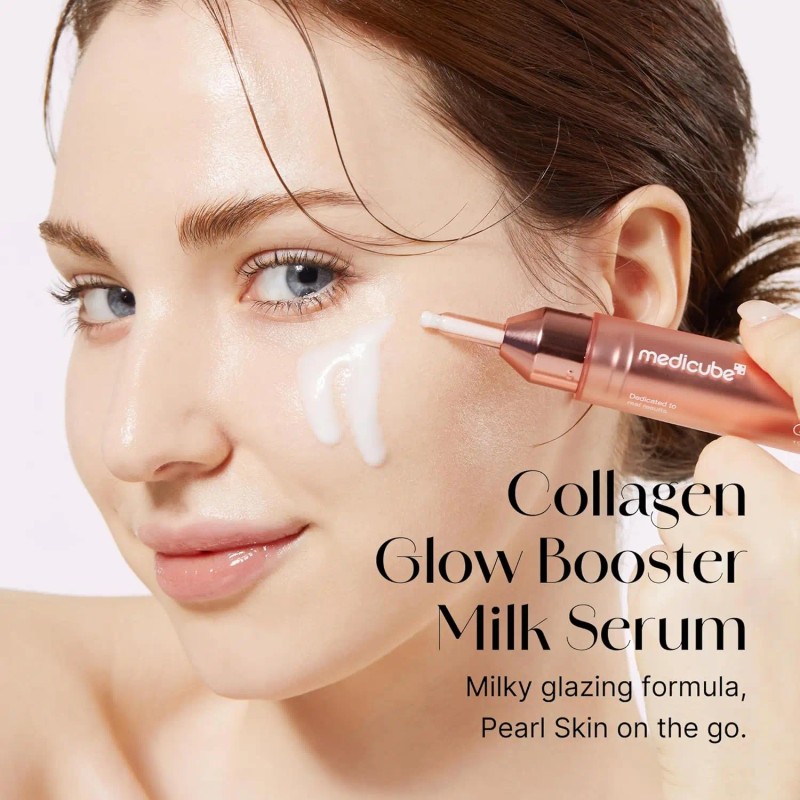Medicube Collagen Glow Booster Milk Serum - Twist & Click