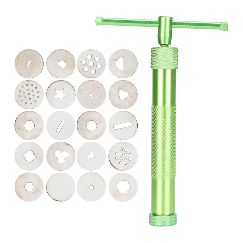 Clay Extruder Rotary Crowded Clay Mud Gun Stainless Steel Squeezer