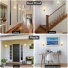LASENCHOO Plug in Wall Sconces Set of Two, Modern Wall
