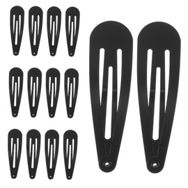 IWOWHERO 24PCS Non Slip Teardrop Barrettes for Women Stylish Bangs Styling Accessories Hair Pins for Neat Look and Versatile Use