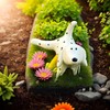Dog Peeing Statue | Resin Statue Home Decor,Resin Figurine Ornaments,