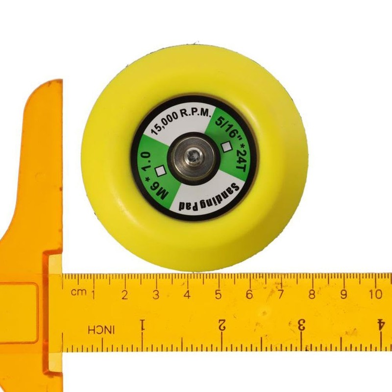 3" Hook and Loop Backing Pad Sanding Polishing Backer Plate,