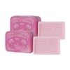Present Paris Savon Natural Marseille Soap Facial Cleanser - Rose (2 pieces) - Rose / 프리젠 파리 사봉 내추럴 마르세유 솝 세안 비누 - 로즈 2개 - 로즈