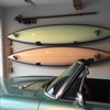 SOUUXIU Surfboard Holder Wall Mounted Wall Mount Surfboard Rack Aluminium