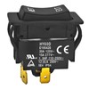 HY60D Rocker Switch - RET-EXT 20A 125VAC 4Pin Pushbutton Switch,