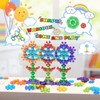 STEM Building Blocks Toy for Kids,300Pcs Interlocking Solid Plastic Educational