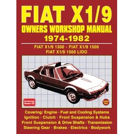 Fiat X1/9 Owners Workshop Manual 1974-1982