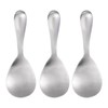 sourcing map 3 Pcs Stainless Steel Rice Paddle Non-Stick Rice