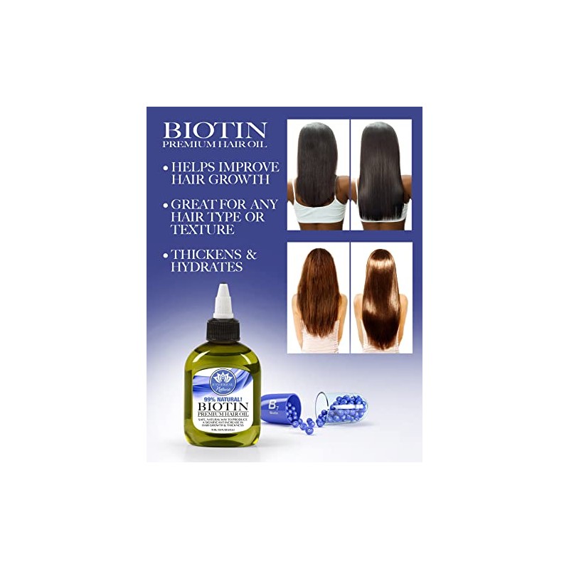 Ethereal Nature Hair Oil Biotin 75 Ml