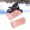 Pink USB Heating Gloves Hand Warmer Touch Screen Design Adjustable