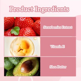 2 Stück Fusscreme Sehr Trockene Füsse Urea Fusscreme 42% mit Erdbeere Feuchtigkeitsspendende Hornhaut Fußpflegecreme, Geeignet für Rissige Fersen Knie Ellenbogen und Hände(40g).