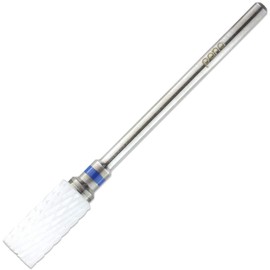 Pana Professional - Flat Top Small Barrel White Ceramic Bit 3/32" Shank Size - Nail Drill Bit for Dremel Machine