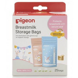 Pigeon Breast Milk Storage Bags 25 Pack