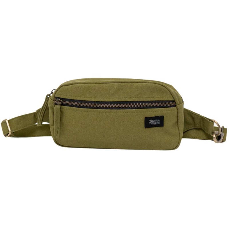 Terra Thread Organic Cotton Cadera Bumbag, Black