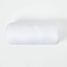 Homescapes Super MicroFibre BOLSTER - Cushion Pad Inner Insert - 7 x 12 (18 x 30 cm) - Washable at Home - The Best Synthetic Cushion Pad Available by