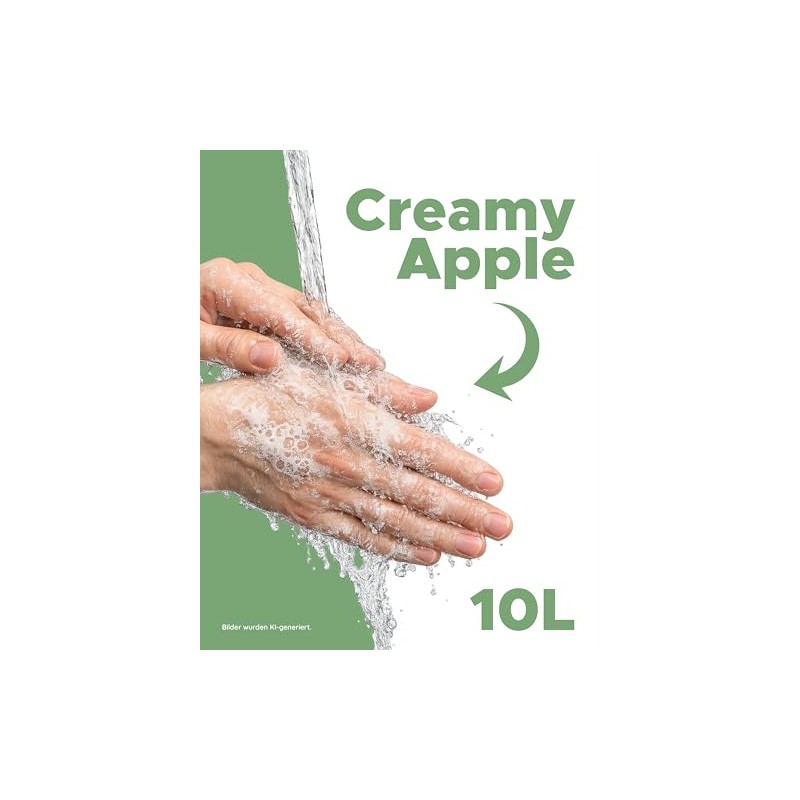 Premium Cream Soap 10L Cremy Apple | Nourishing hand soap