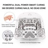 M Professional Hybrid 86W Wireless Rechargeable UV LED Nail Curing