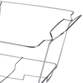 VeZee Chafing Wire Rack Serving Trays Food Warmer to keep your food Sturdy & Warm, Silver 14 L x 9.5 W x 8 H:Bulk Supply for Restaurants, Hotels, Event, Parties, Weddings:24 CT