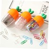 jojofuny 1 Set Creative Carrot Paper Clips Multi Use Clips