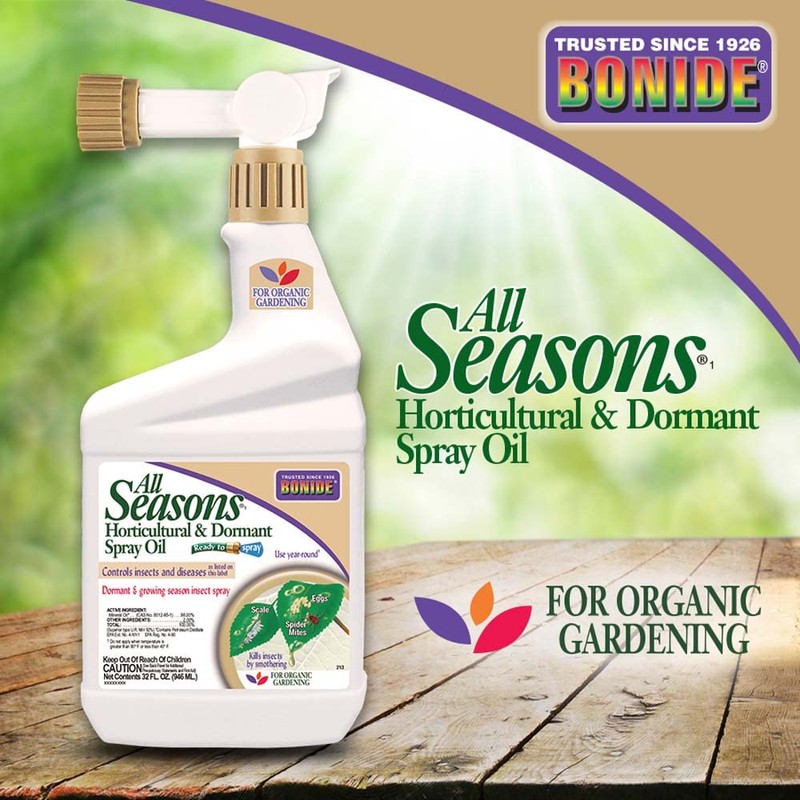 Bonide All Seasons Horticultural & Dormant Spray Oil, 32 oz