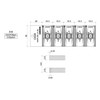 [SSOP/SOIC] 28-pin IC pitch conversion board