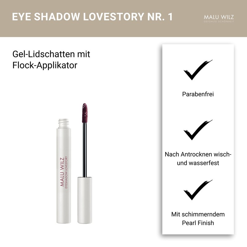 Malu Wilz Eyeshadow Lovestory No. 01 Violet Eye Catcher 3