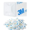 3/4" Zip Tie Mounts - 240PCS Self Adhesive Cable Tie