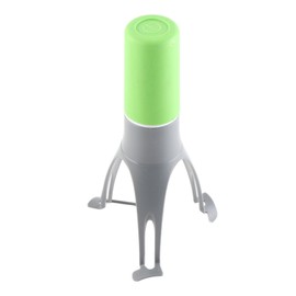 Pan Stirrer Triangle Egg Whisk Plastic Easy Operation Dishwasher Safe Kitchen Stirrer Mixer for Sauce Soup Cream Green