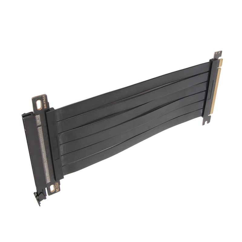 PCIE 3.0 X16 Extender Riser Cable High Shielding Property 180